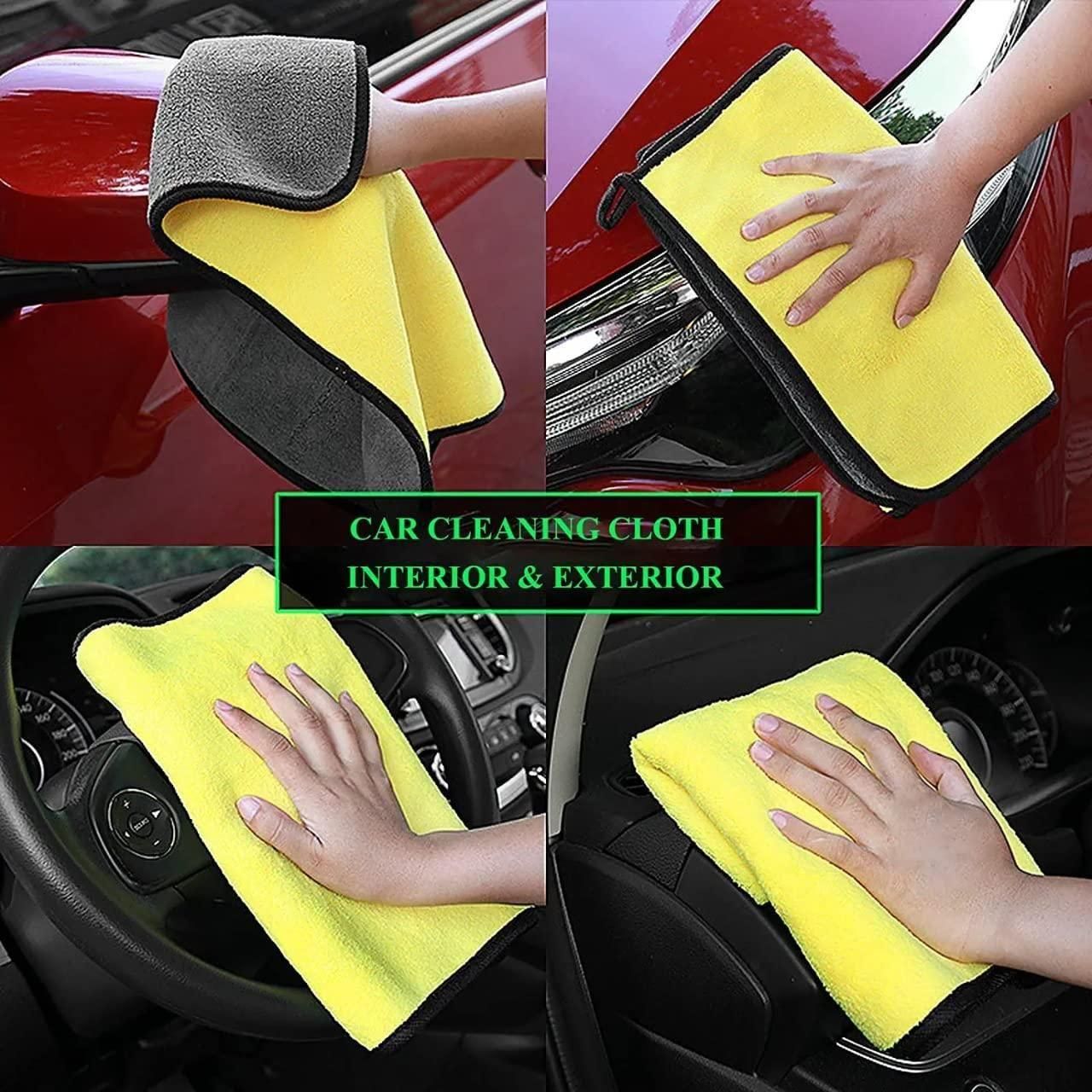 Multipurpose Double-Sided Microfiber Cloth (Pack of 2)