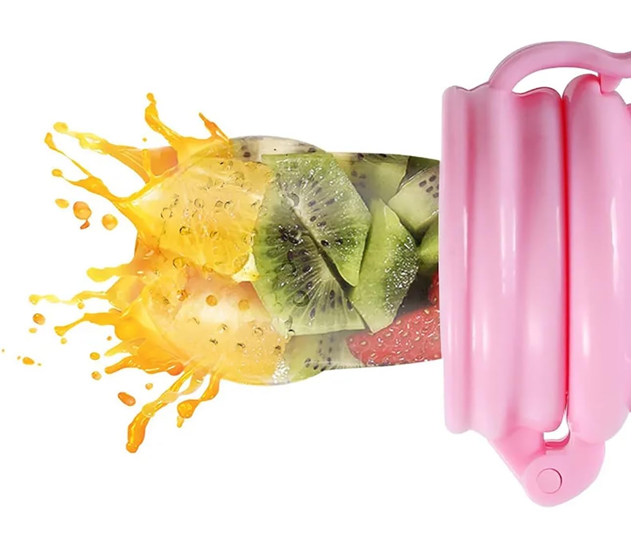 BPA-Free Silicone Fruit Pacifiers For Baby (Pack of 2)