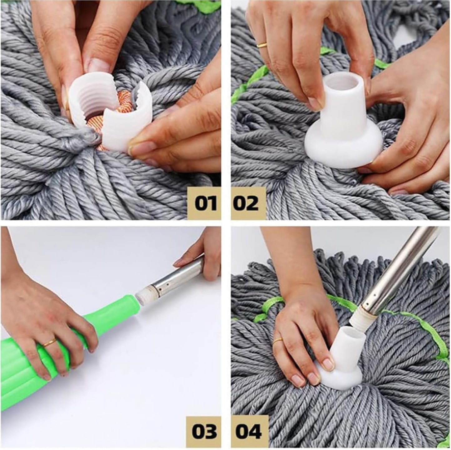 2 in 1 Dehydrated Self-Wringing Mop